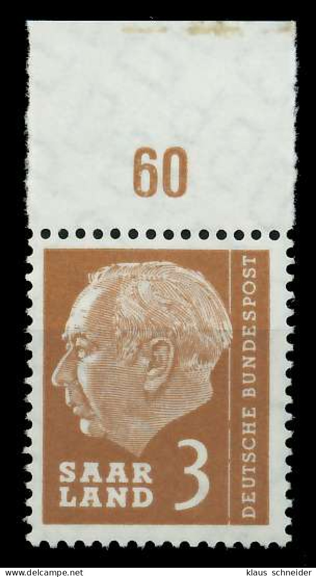 SAAR OPD 1957 Nr 382 Postfrisch ORA X799ABE - Unused Stamps