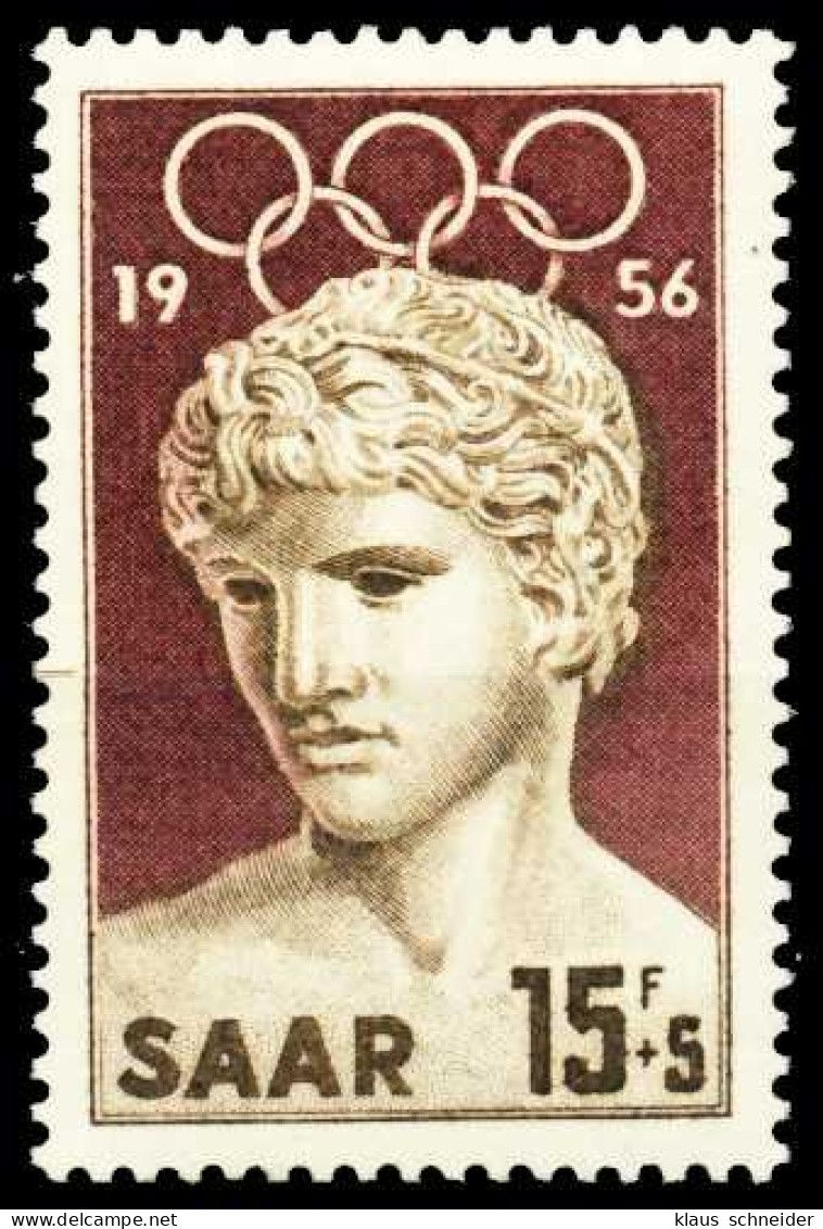 SAARLAND 1956 Nr 372 Postfrisch S3EA23E - Unused Stamps