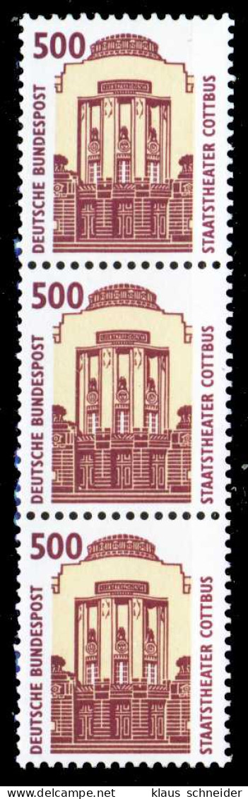 BRD DS SEHENSWÜRDIGKEITEN Nr 1679RI Postfrisch 3ER STR S50836E - Unused Stamps