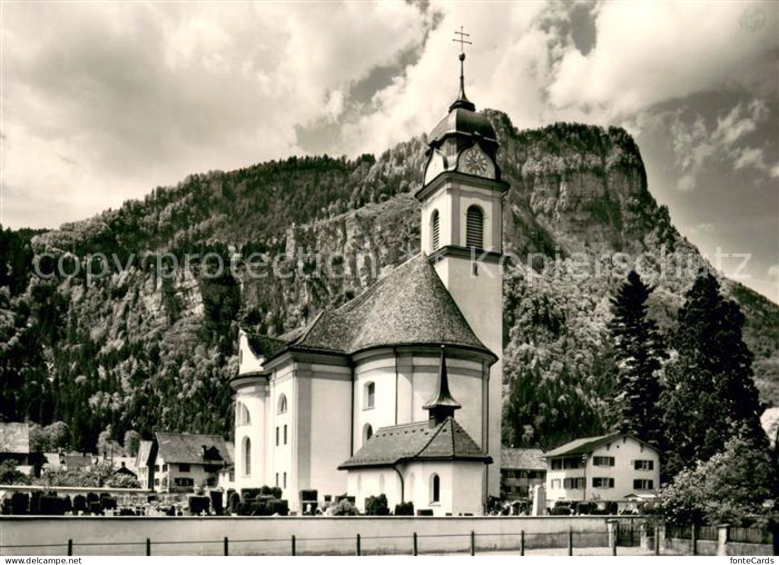 13738662 Naefels Schlachtkapelle Und Kirche Naefels - Autres & Non Classés