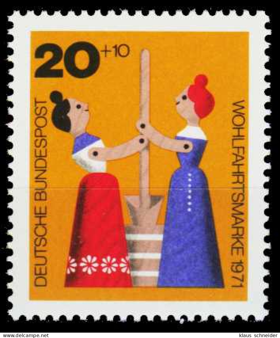 BRD 1971 Nr 705 Postfrisch S5C0482 - Unused Stamps
