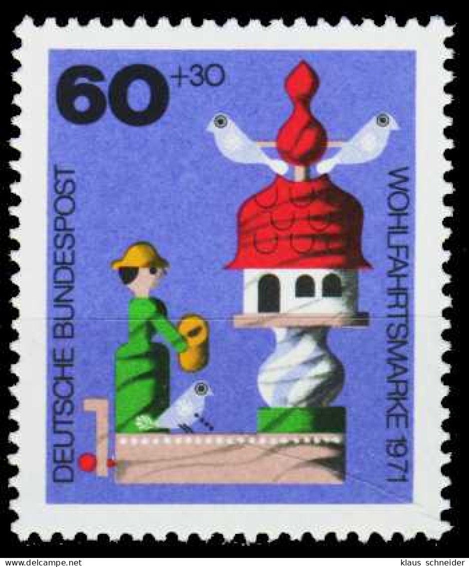 BRD 1971 Nr 708 Postfrisch S5C04D6 - Unused Stamps