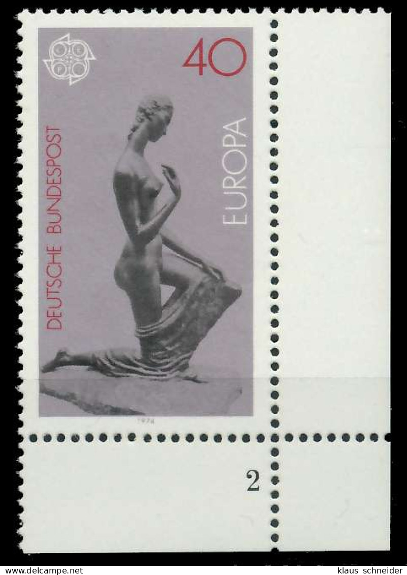 BRD BUND 1974 Nr 805 Postfrisch FORMNUMMER 2 S5E3756 - Unused Stamps