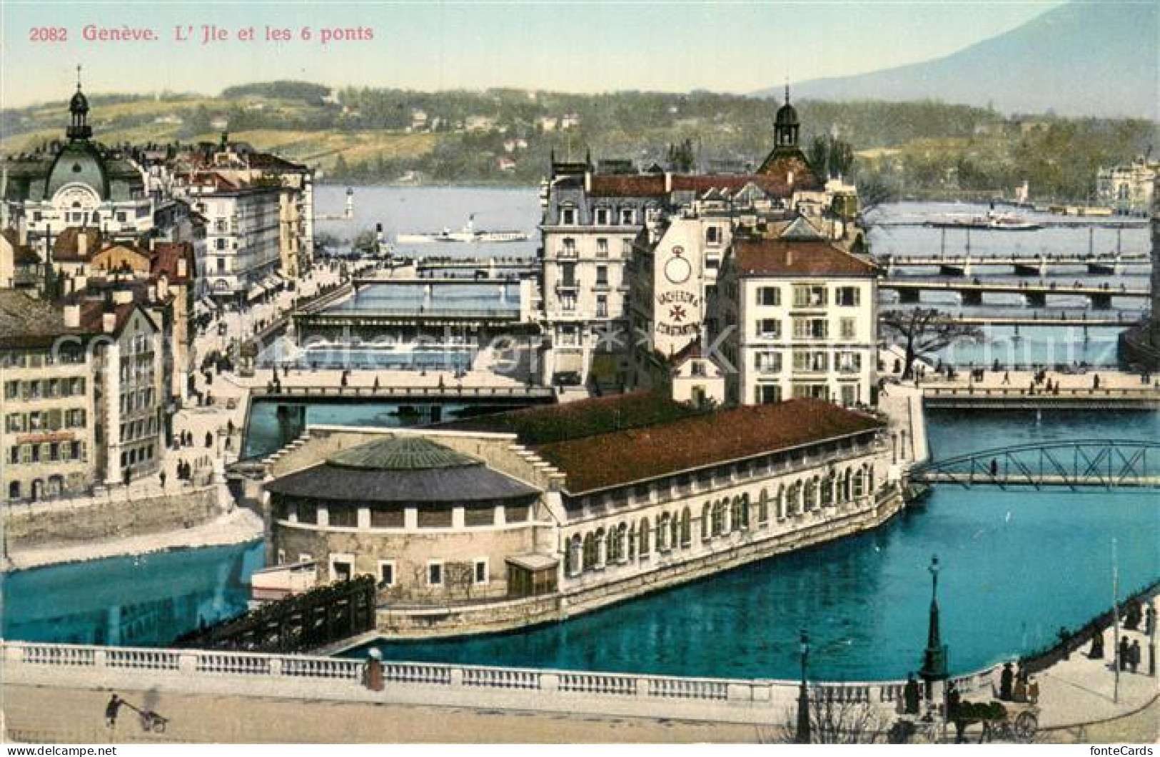 13738614 Geneve GE L’Ile Et Les 6 Ponts Geneve GE - Sonstige & Ohne Zuordnung