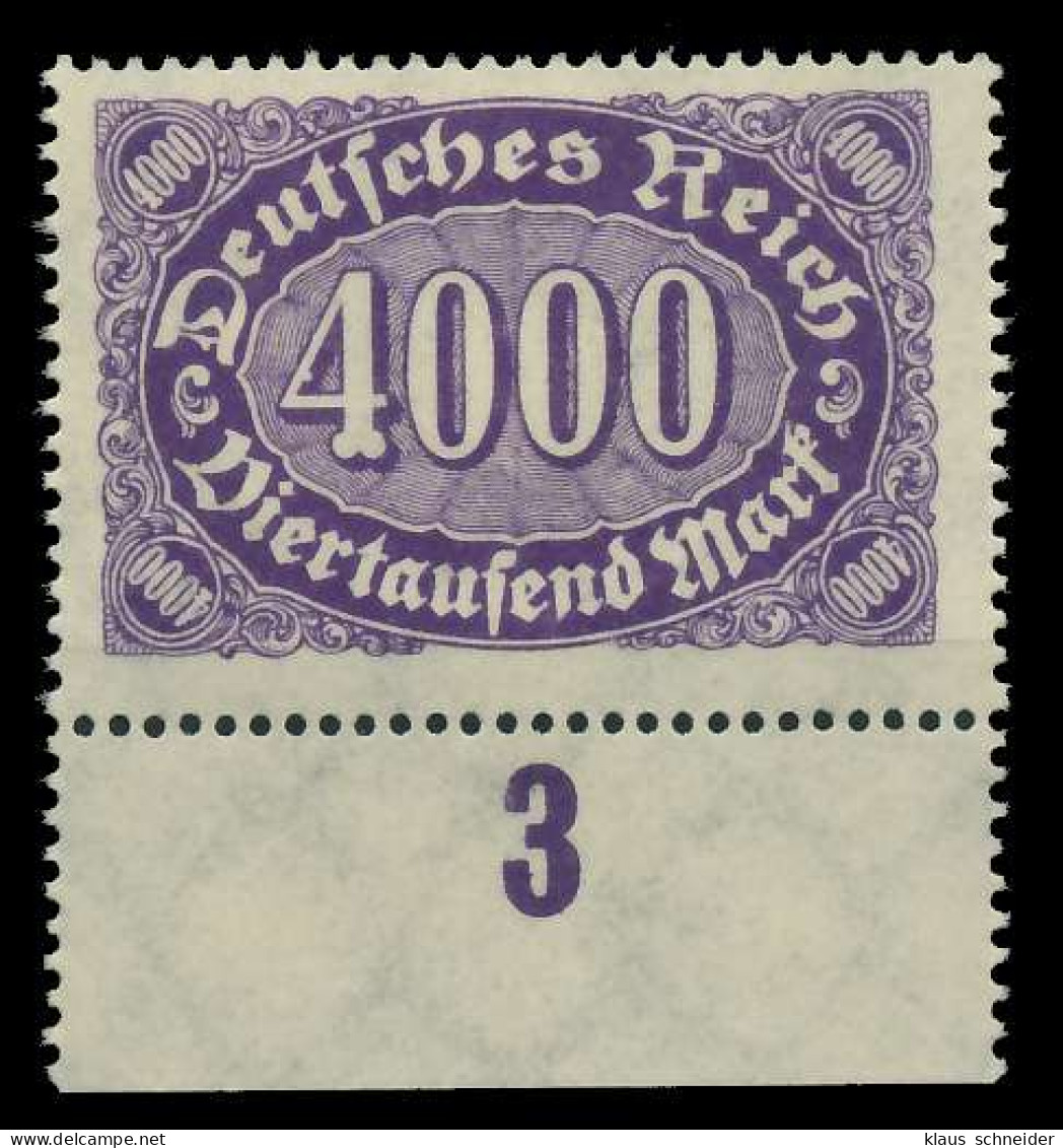 D-REICH INFLA Nr 255 Postfrisch URA X8098E6 - Unused Stamps