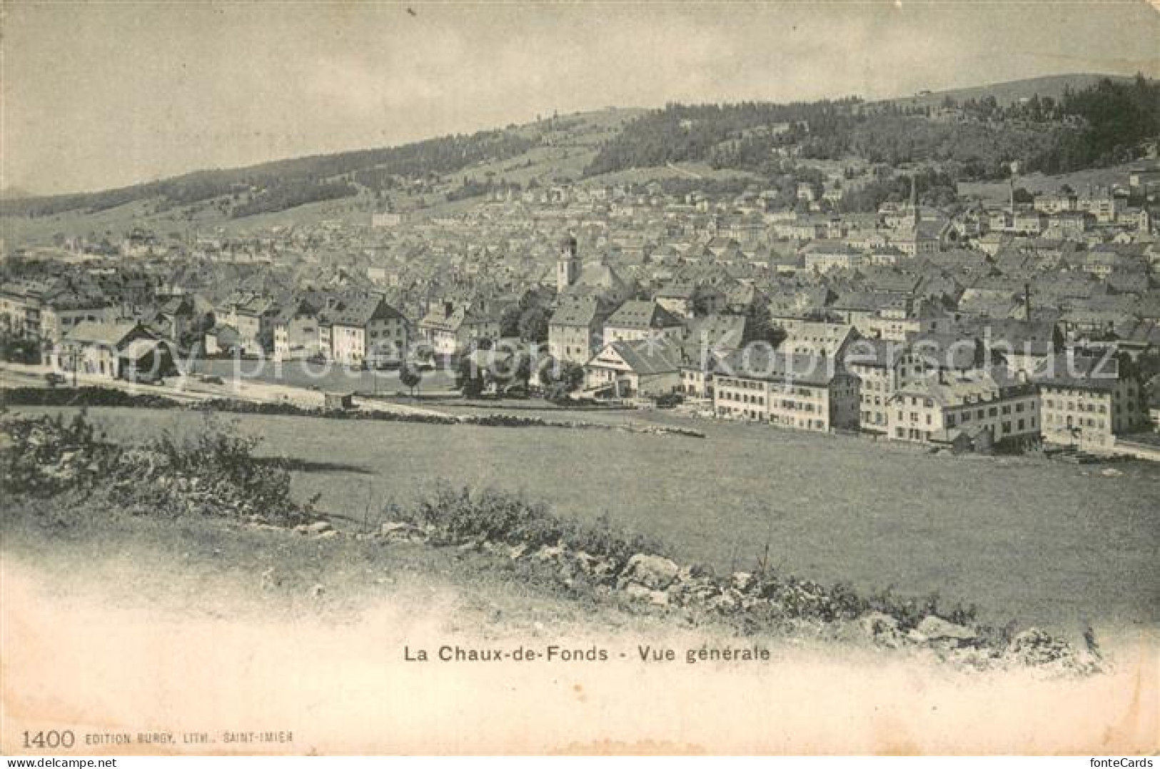 13738604 La Chaux-de-Fonds NE Vue Generale  - Sonstige & Ohne Zuordnung