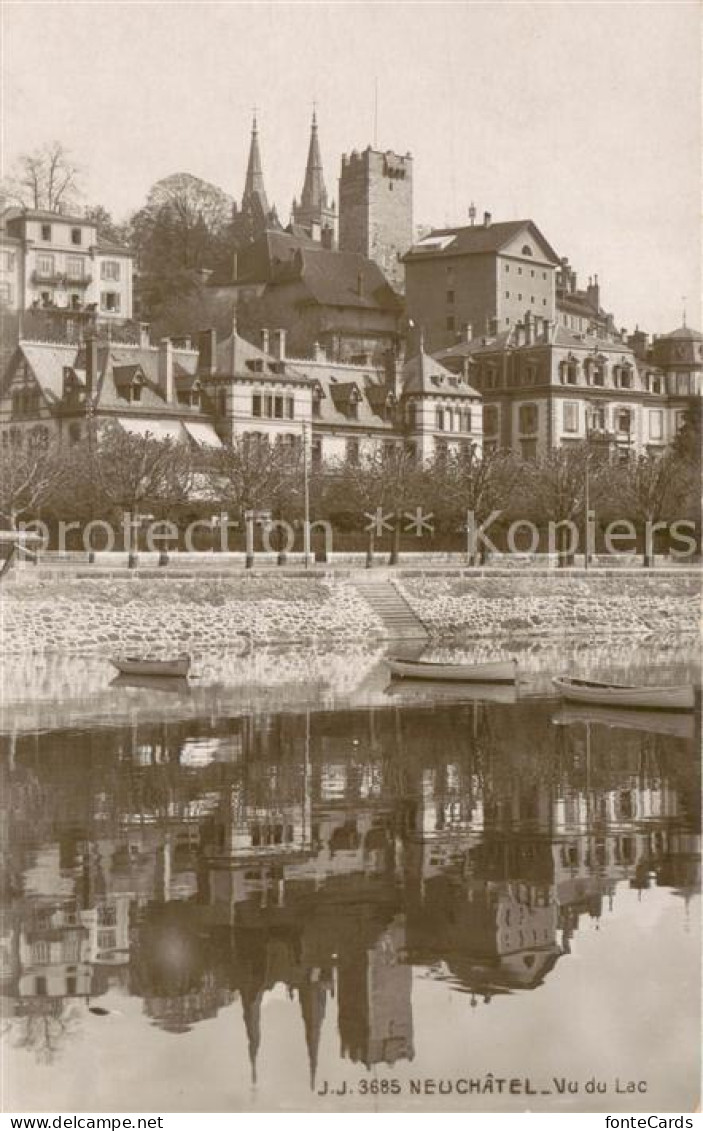 13738603 Neuchatel NE Vue Du Lac Neuchatel NE - Otros & Sin Clasificación