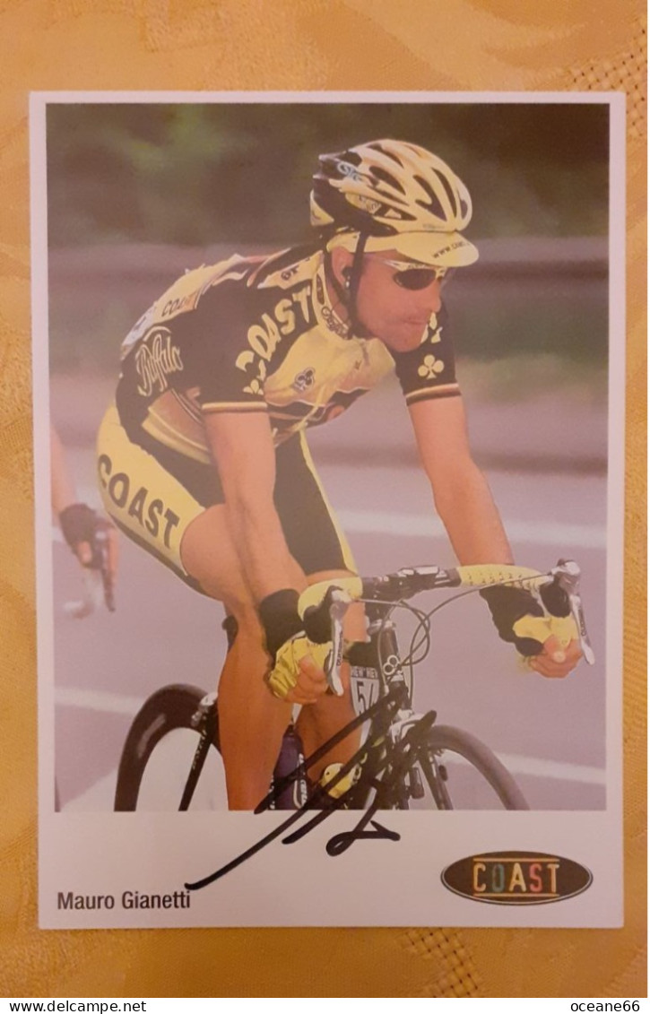 Autographe Mauro Gianetti Coast - Cycling