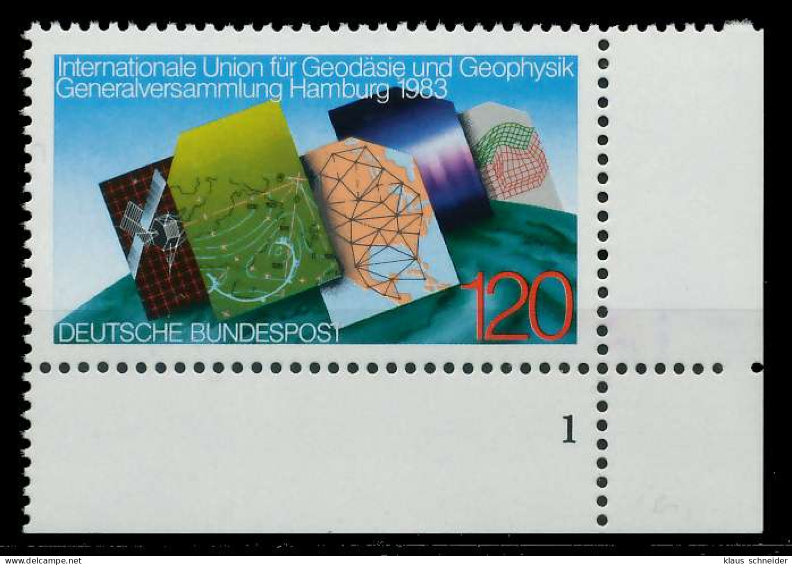 BRD 1983 Nr 1187 Postfrisch FORMNUMMER 1 X82274A - Neufs
