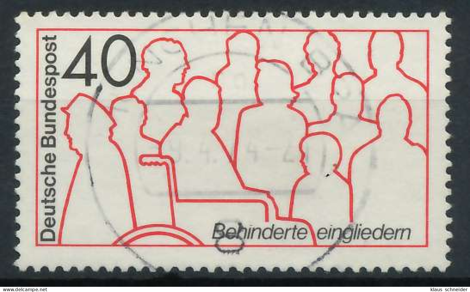 BRD 1974 Nr 796 Zentrisch Gestempelt X850176 - Oblitérés