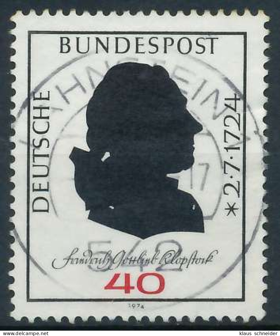 BRD 1974 Nr 809 Zentrisch Gestempelt X85038E - Used Stamps