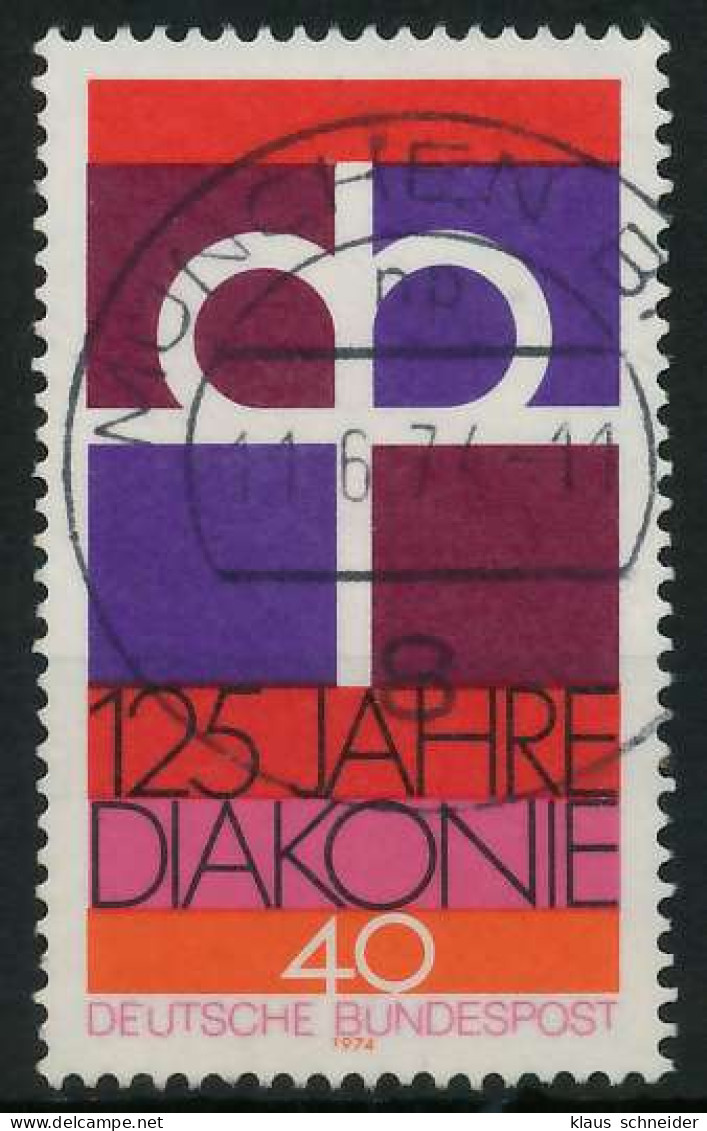 BRD 1974 Nr 810 Zentrisch Gestempelt X8503D2 - Used Stamps