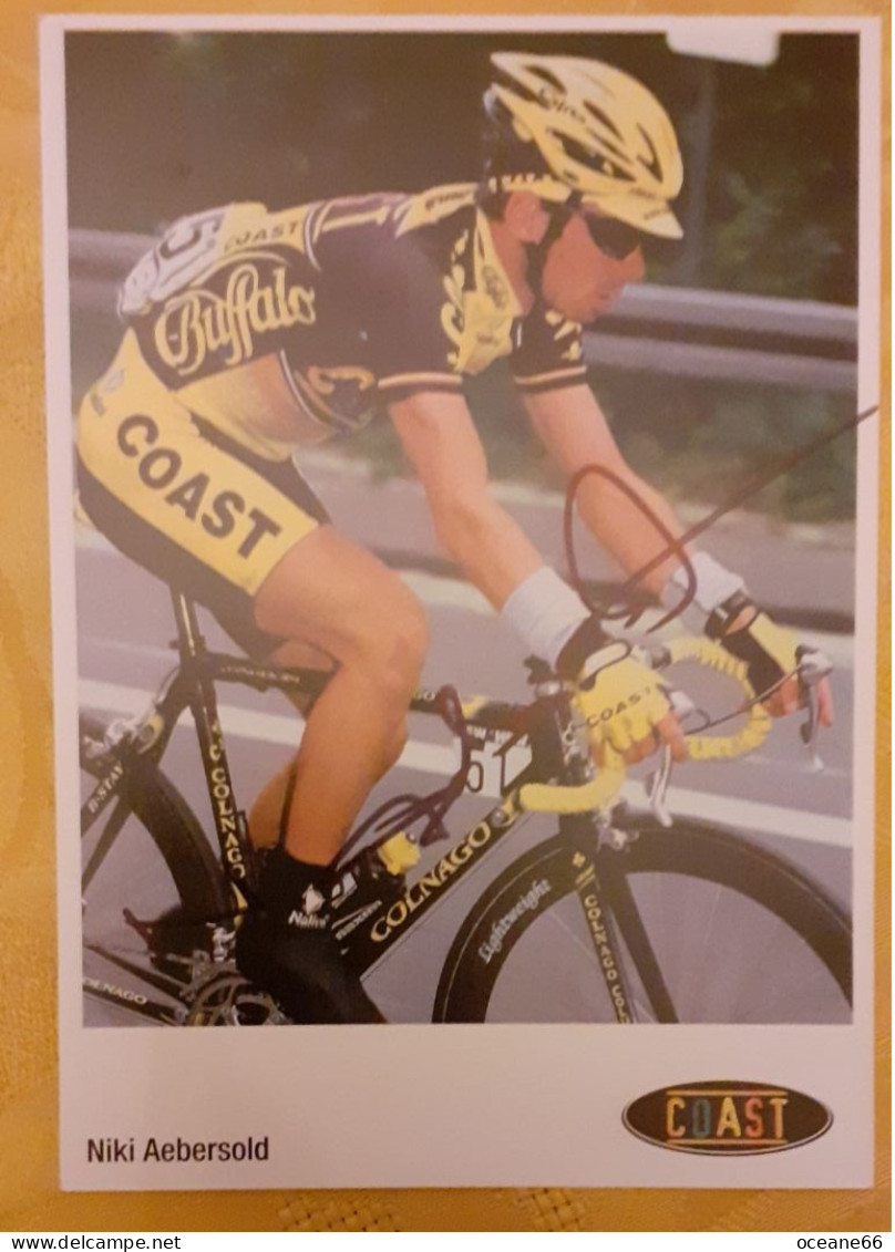 Autographe Niki Aebersold Coast - Cycling