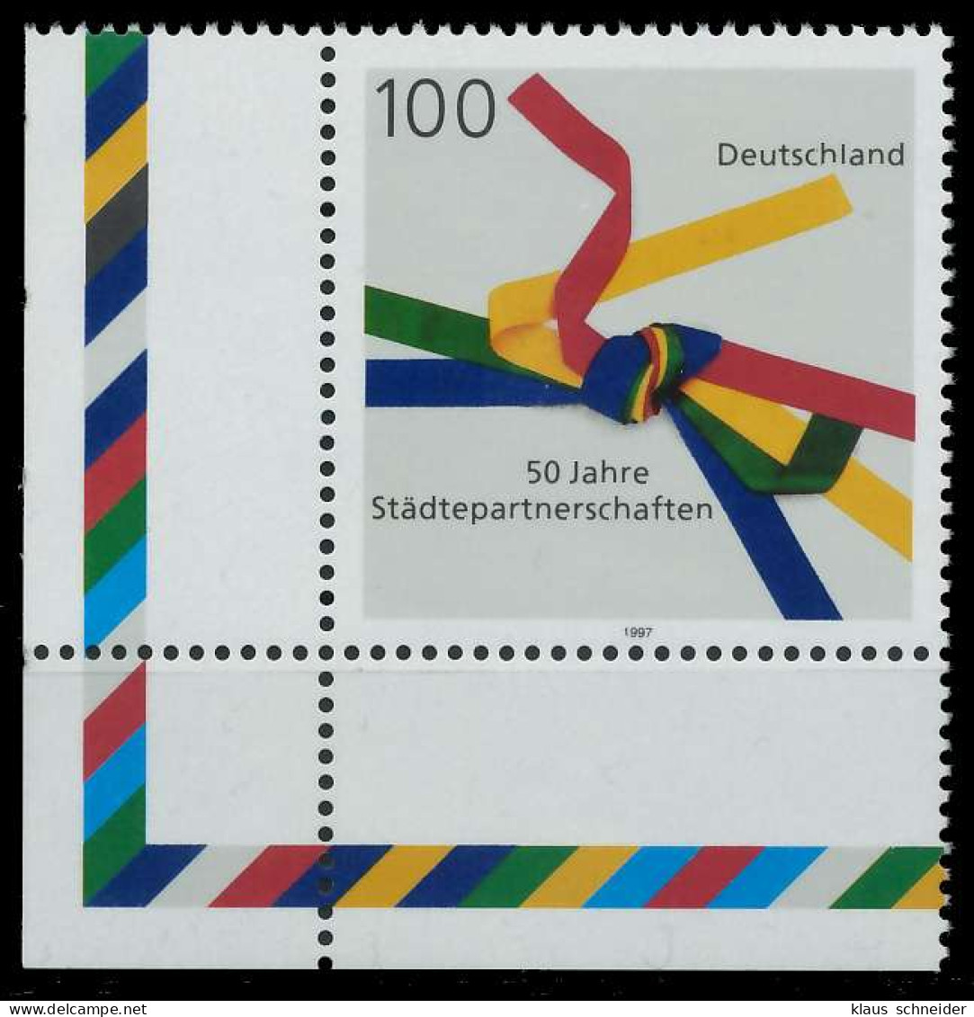 BRD 1997 Nr 1917 Postfrisch ECKE-ULI S79966E - Unused Stamps