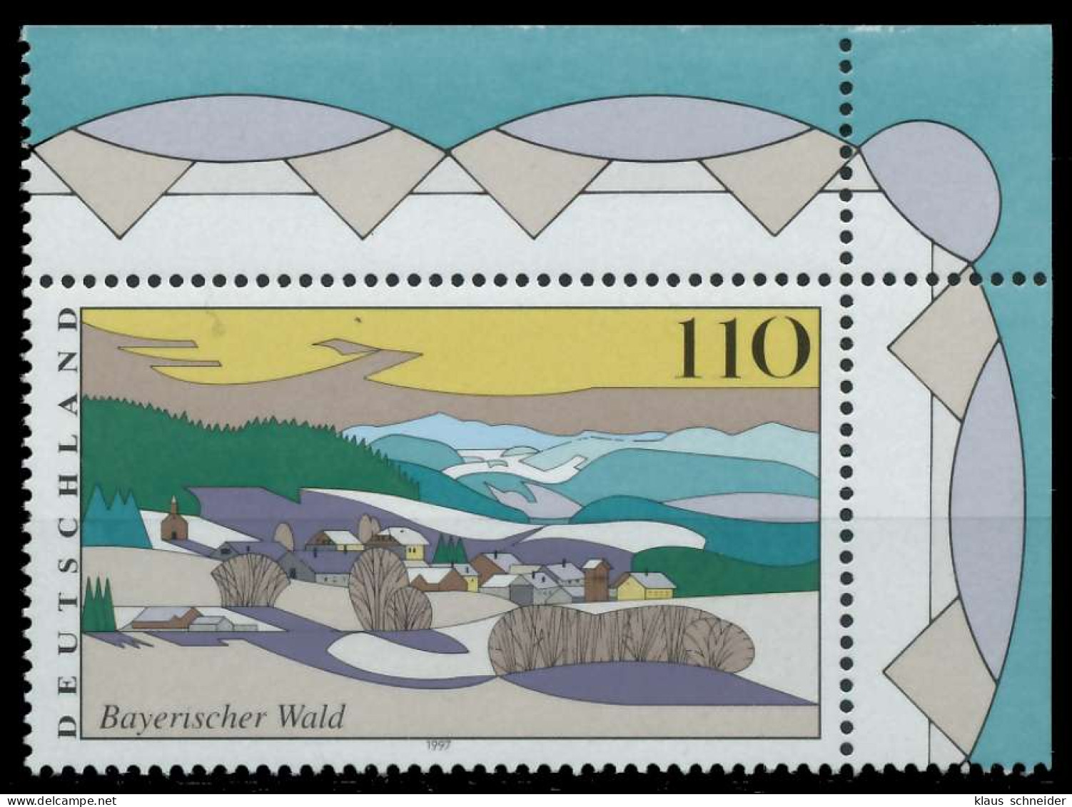 BRD 1997 Nr 1943 Postfrisch ECKE-ORE X868E12 - Unused Stamps