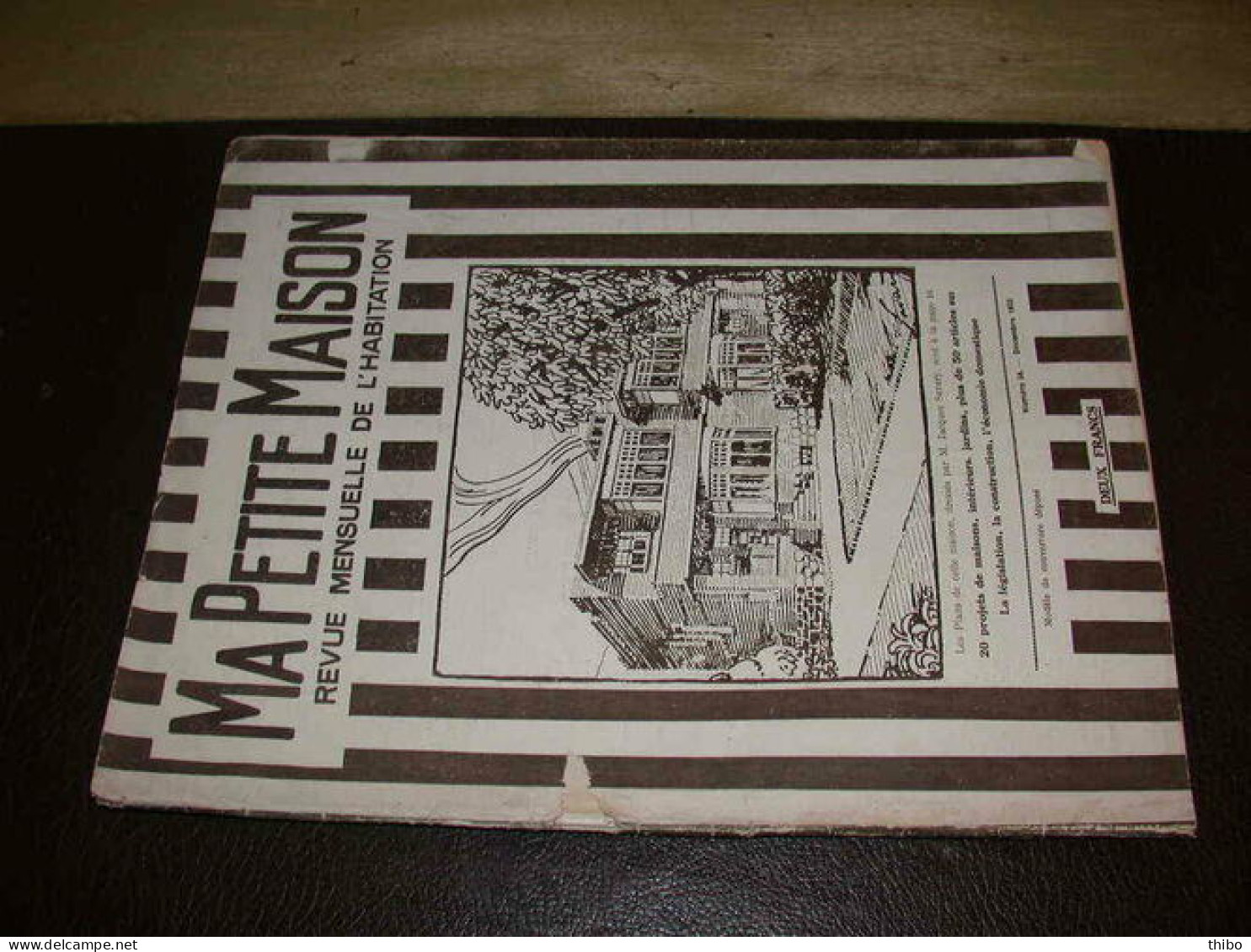 "Ma Petite Maison". Revue Mensuelle De L'Habitation. Décembre 1925. N° 58 - Autres & Non Classés