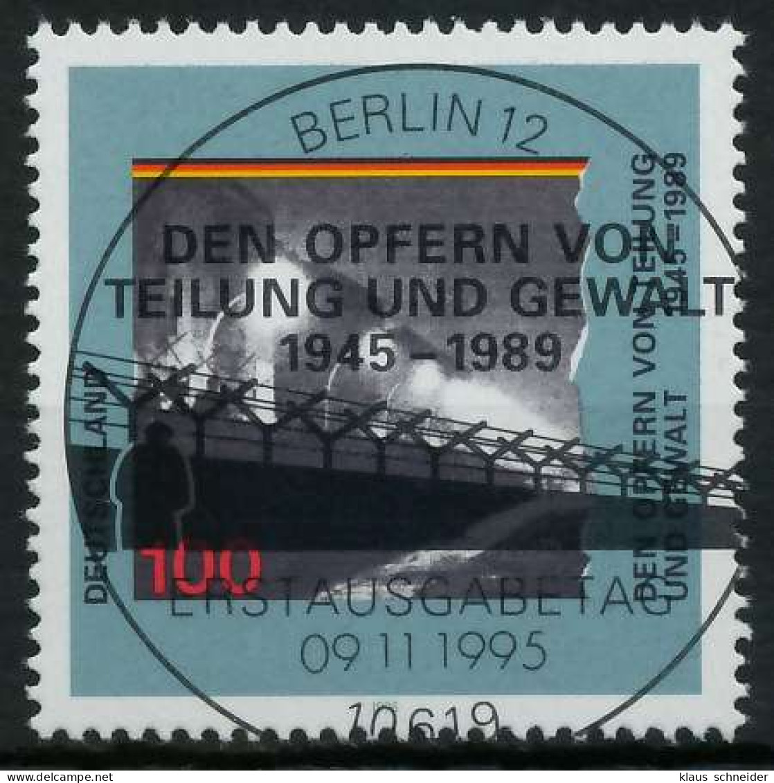 BRD 1995 Nr 1830 ESST Zentrisch Gestempelt X86F232 - Oblitérés