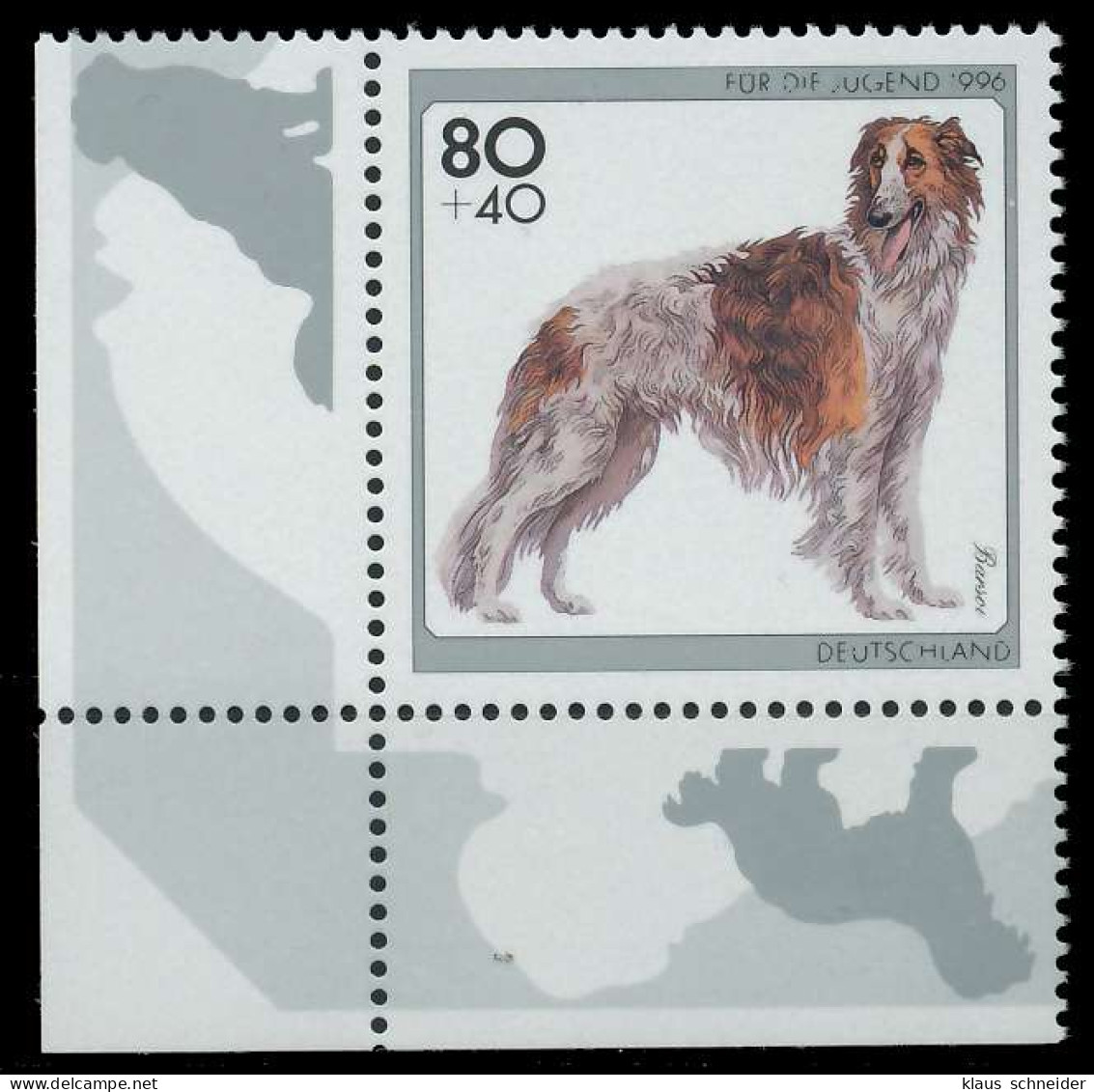BRD 1996 Nr 1836 Postfrisch ECKE-ULI X86F2BA - Unused Stamps
