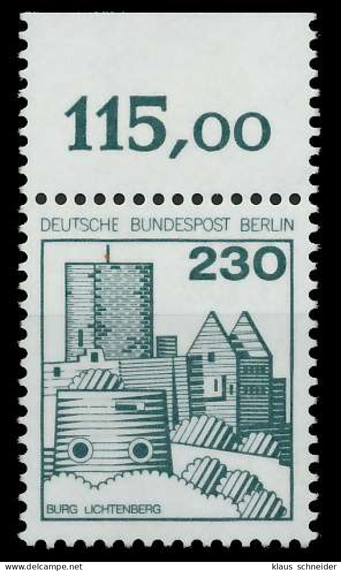 BERLIN DS BURGEN U. SCHLÖSSER Nr 590 Postfrisch ORA X8F10EE - Unused Stamps