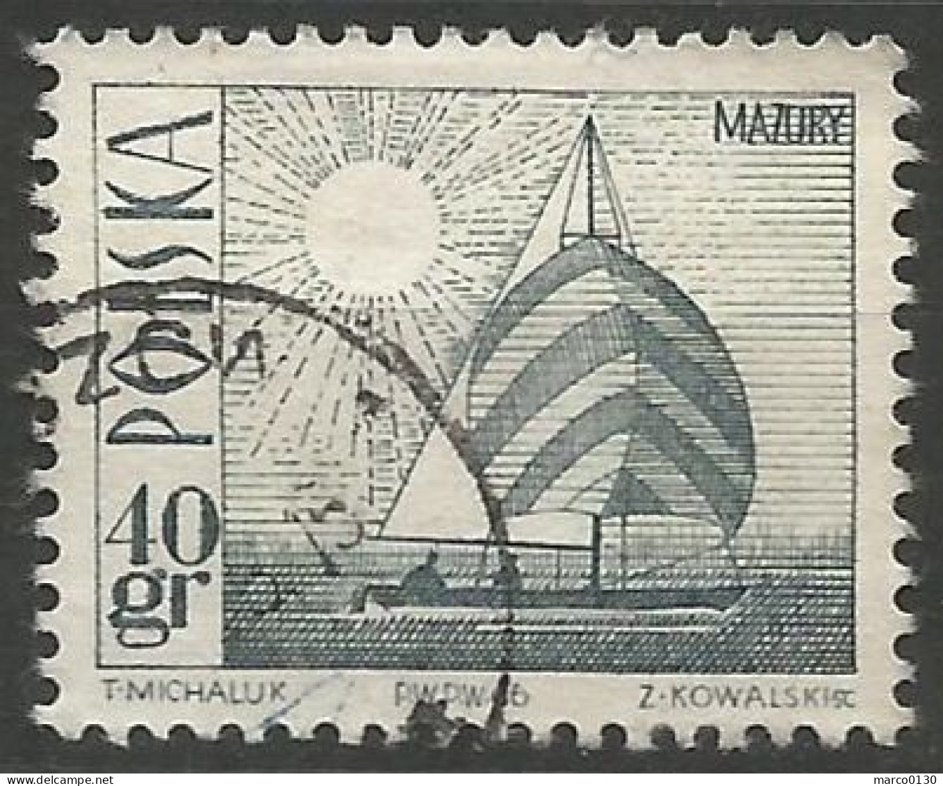 POLOGNE N° 1557 OBLITERE - Used Stamps