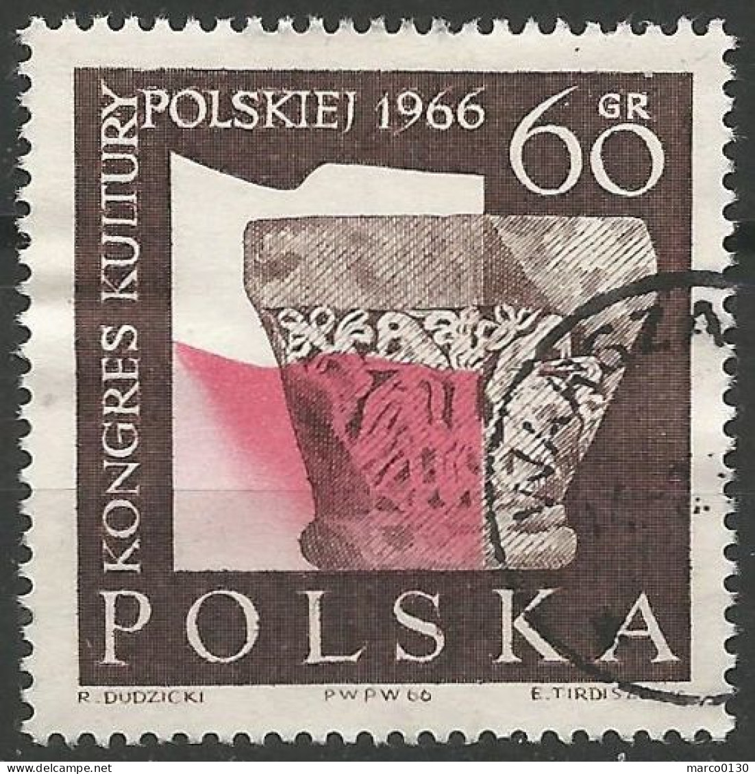 POLOGNE N° 1566 OBLITERE - Used Stamps