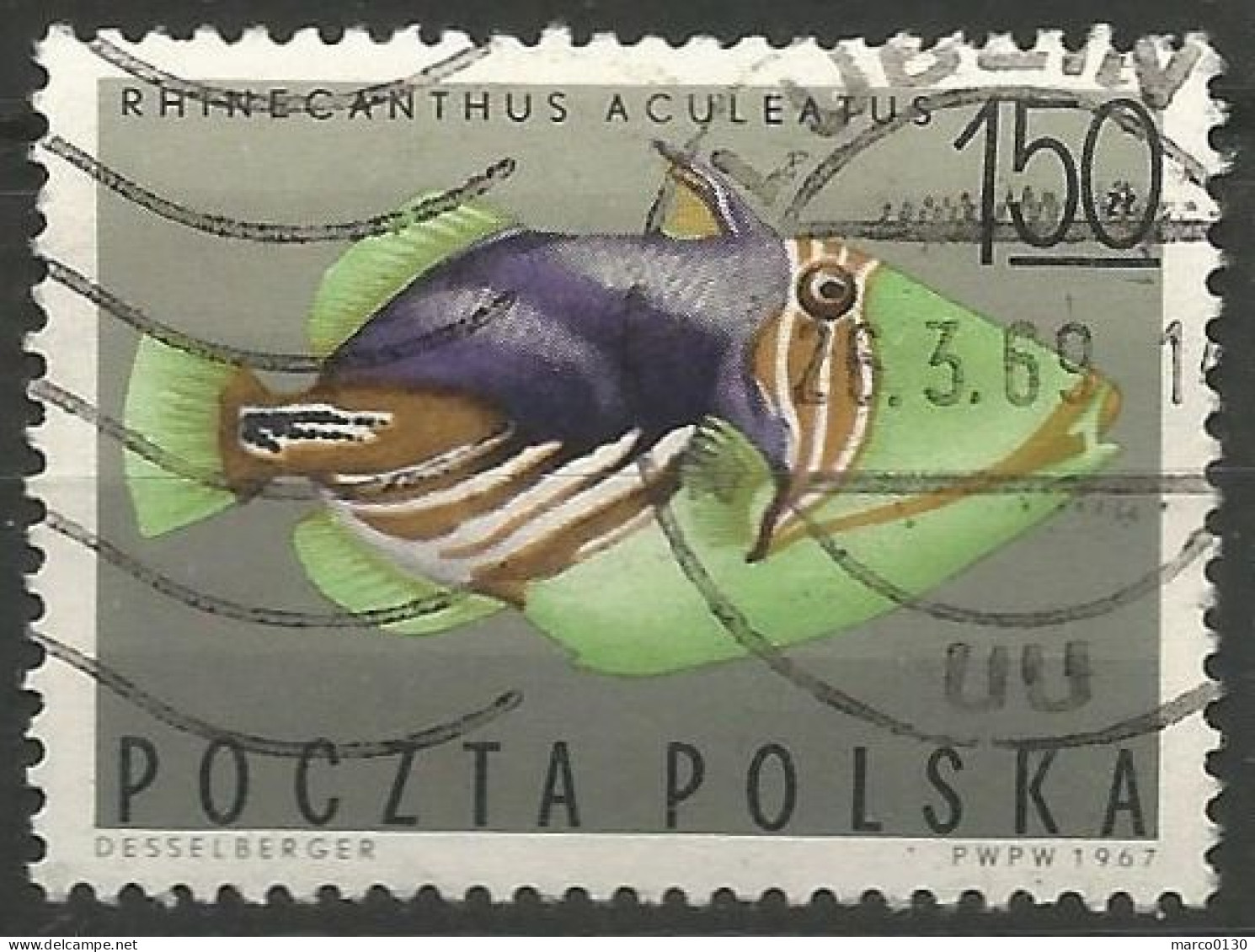 POLOGNE N° 1603 OBLITERE - Gebraucht