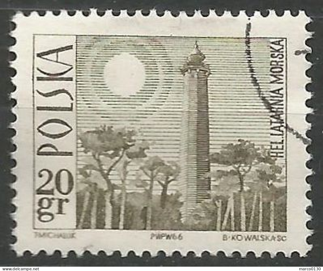 POLOGNE N° 1556 OBLITERE - Gebruikt