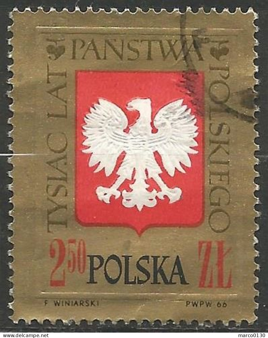 POLOGNE N° 1541 OBLITERE - Oblitérés