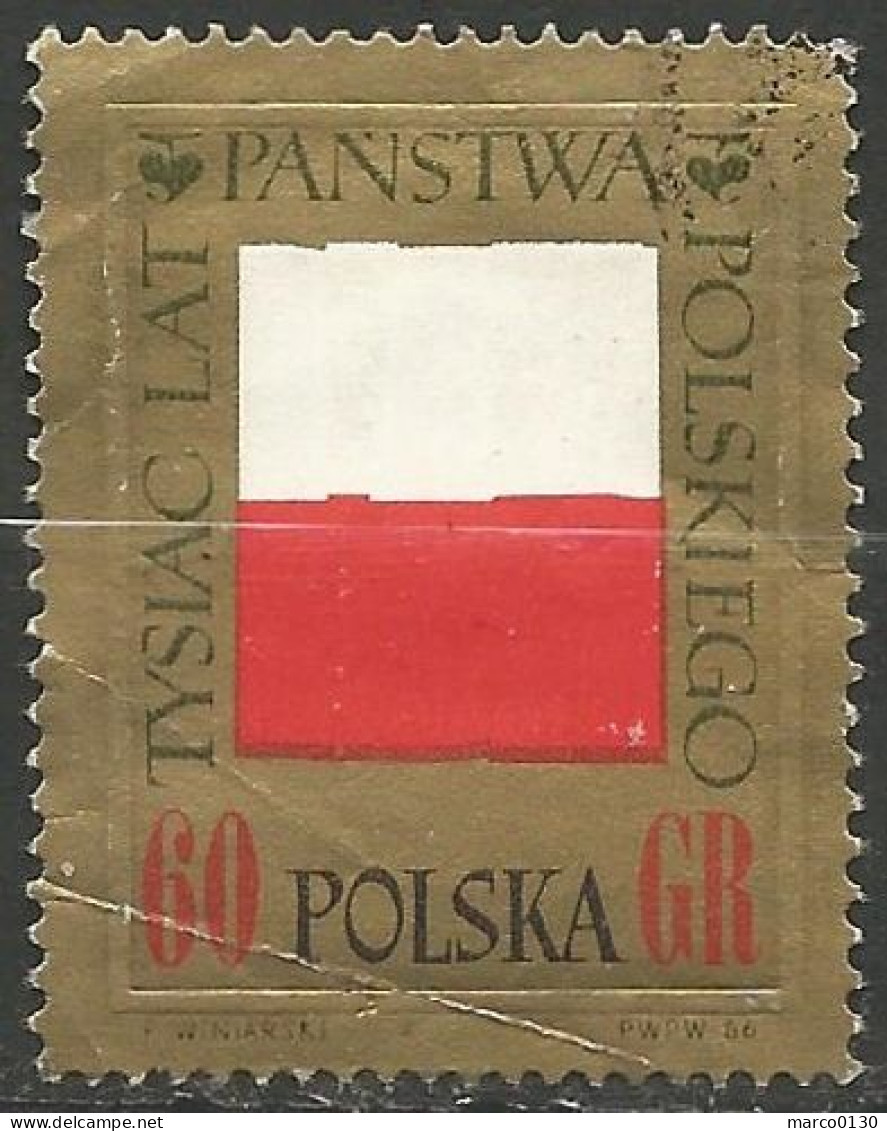 POLOGNE N° 1540 OBLITERE - Used Stamps
