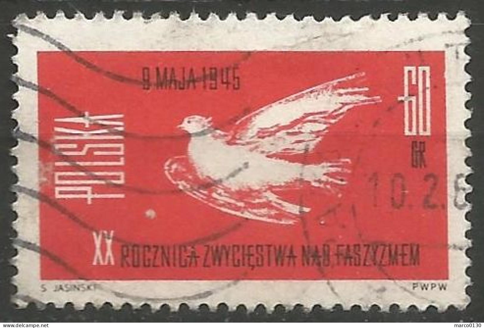 POLOGNE N° 1436 OBLITERE - Used Stamps