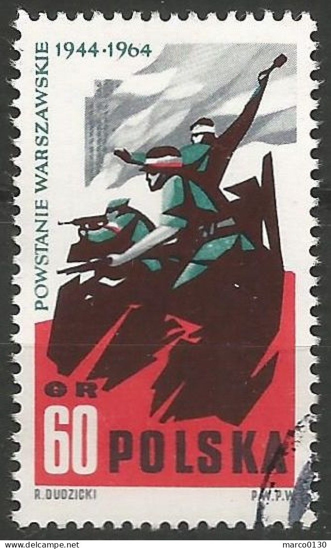 POLOGNE N° 1378 OBLITERE - Usati