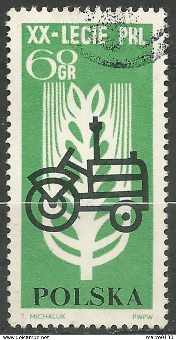 POLOGNE N° 1366 OBLITERE - Used Stamps