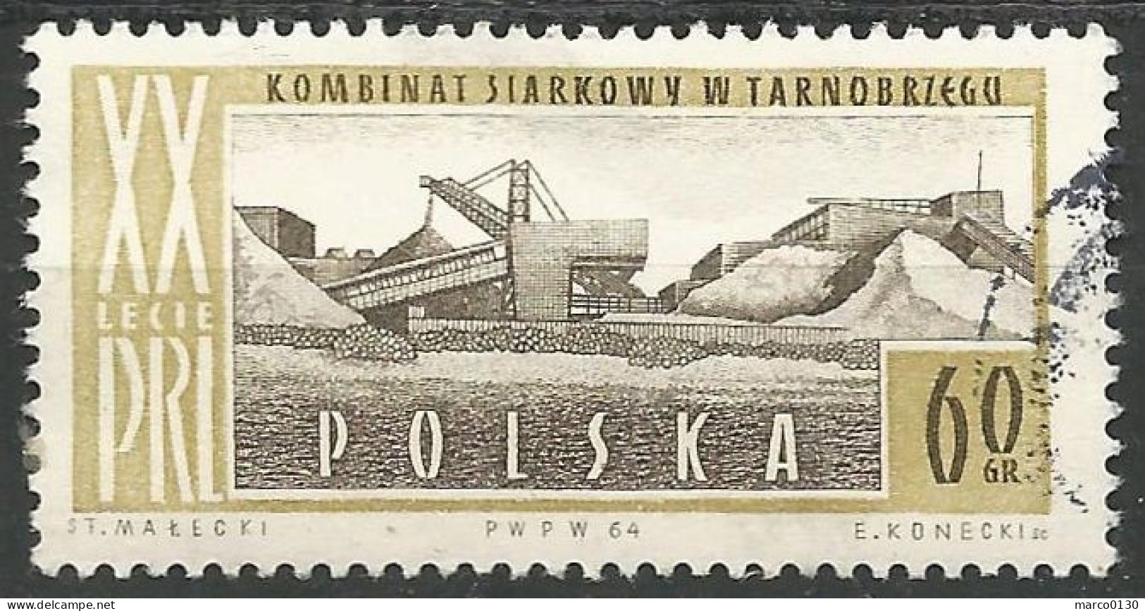 POLOGNE N° 1364 OBLITERE - Used Stamps