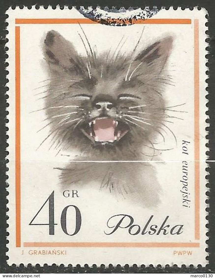 POLOGNE N° 1333 OBLITERE - Used Stamps