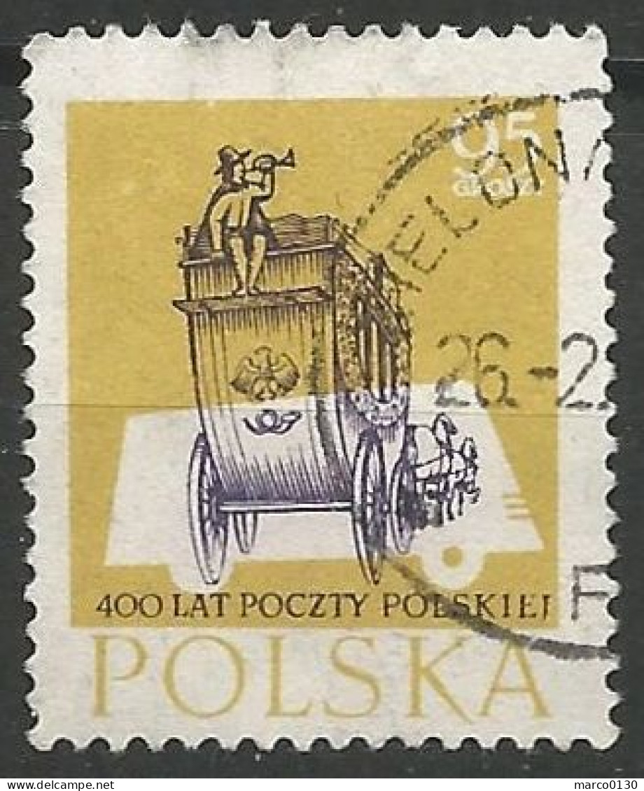 POLOGNE N° 921C OBLITERE - Usati