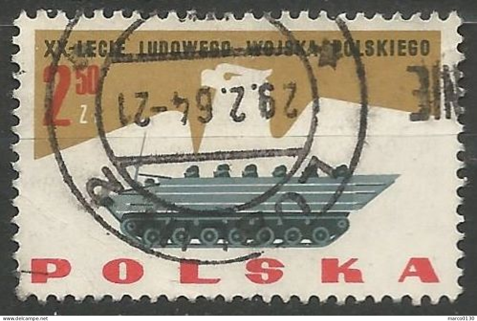 POLOGNE N° 1296 OBLITERE - Gebruikt