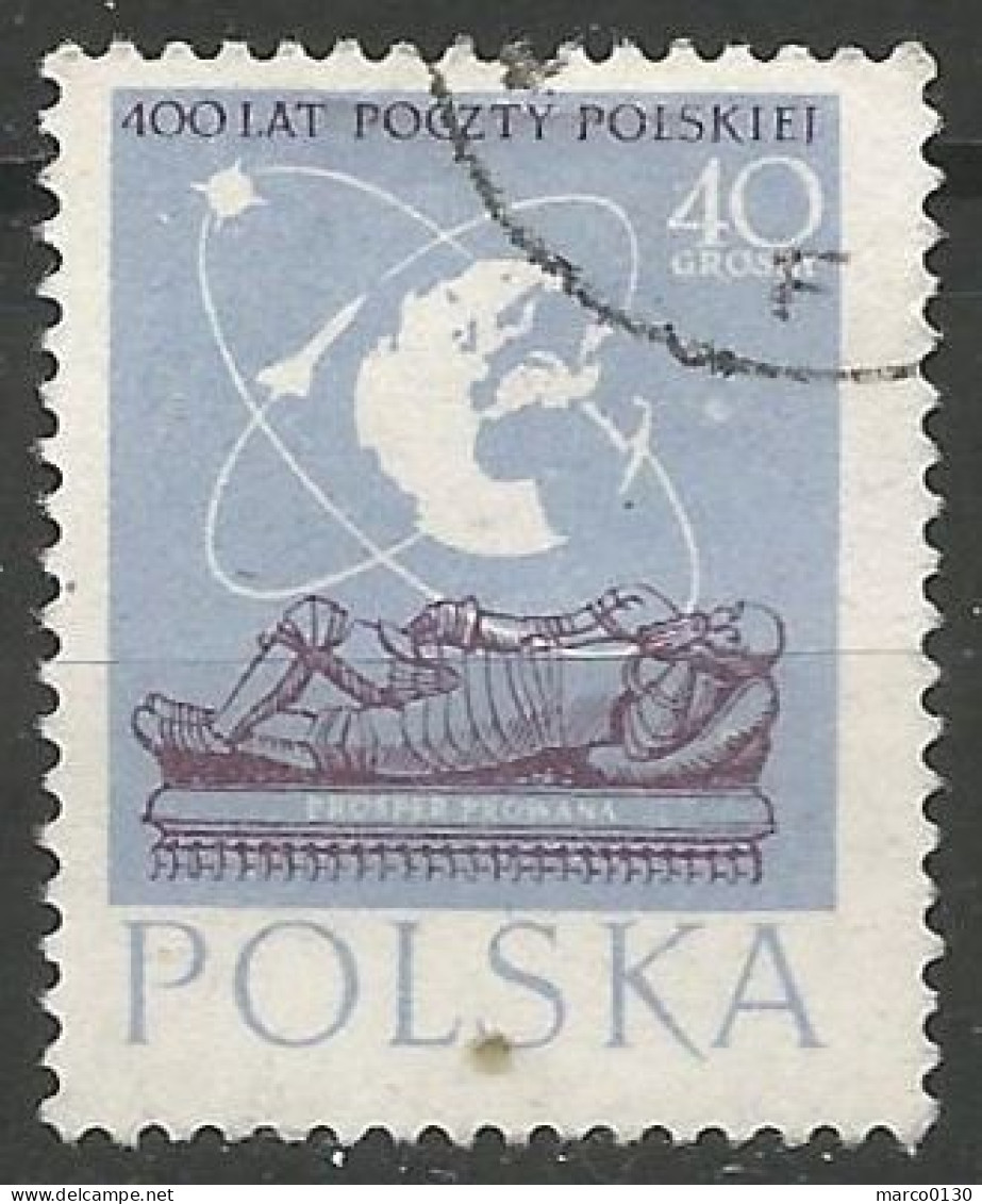 POLOGNE N° 921A OBLITERE - Usados