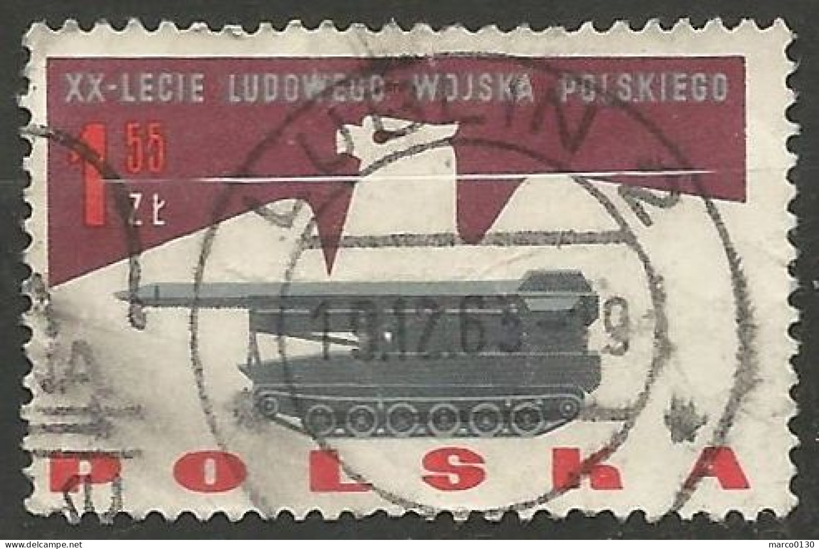 POLOGNE N° 1295 OBLITERE - Gebruikt