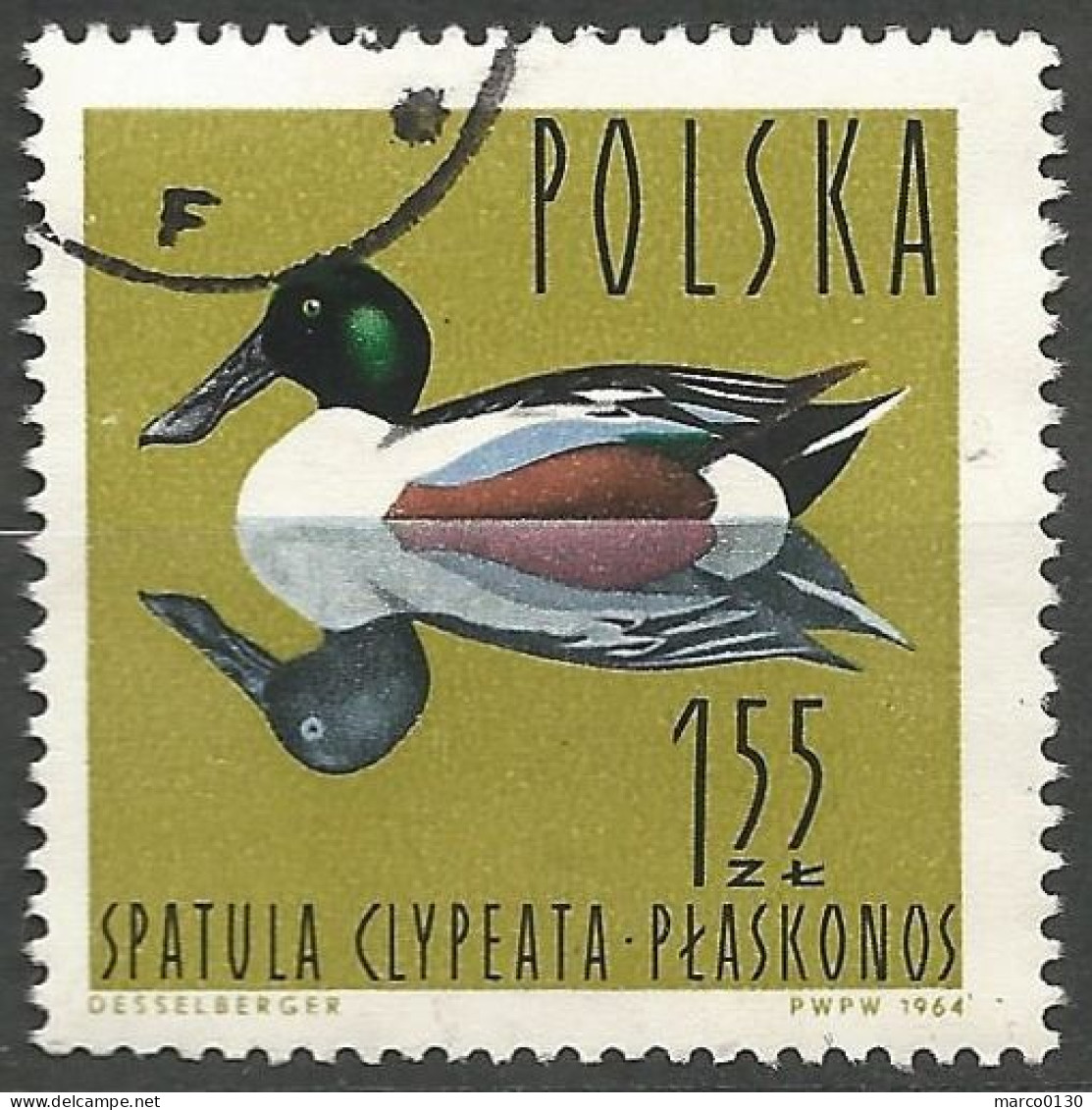 POLOGNE DU N° 1347 AU N° 1355 OBLITERE