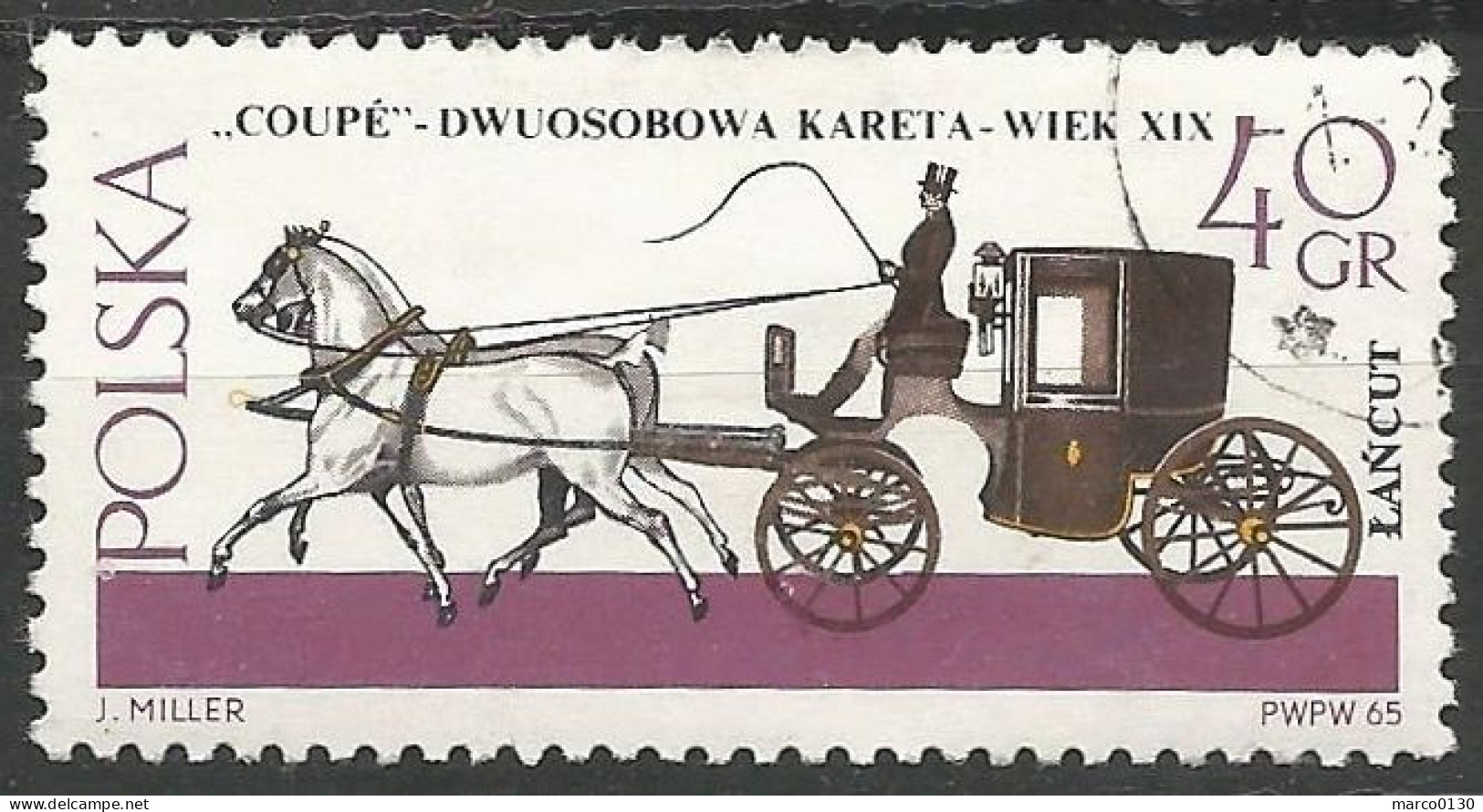 POLOGNE DU N° 1495 AU N° 1503 OBLITERE - Used Stamps