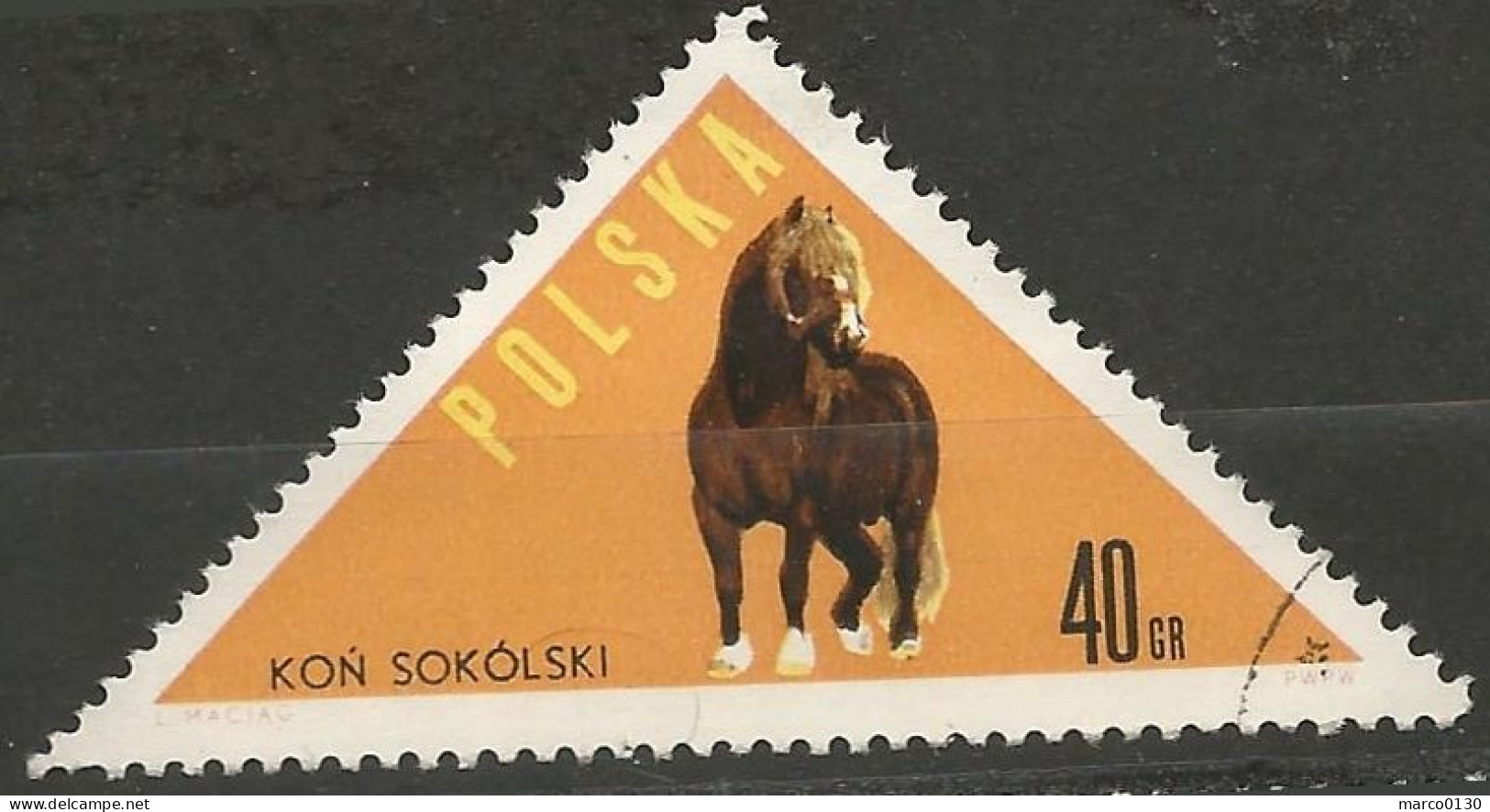 POLOGNE DU N° 1312 AU N° 1321 OBLITERE - Used Stamps