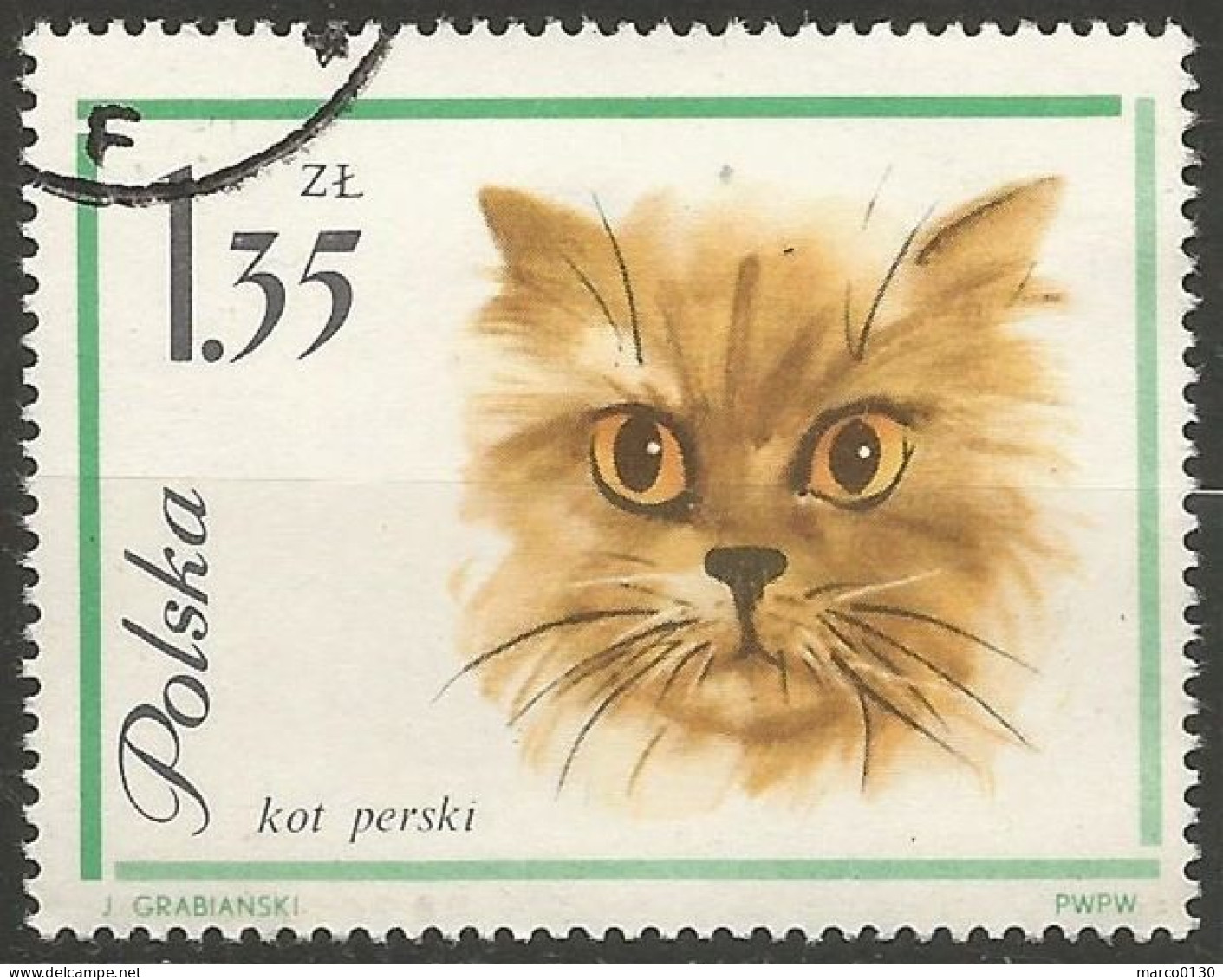 POLOGNE DU N° 1332 AU N° 1341 OBLITERE