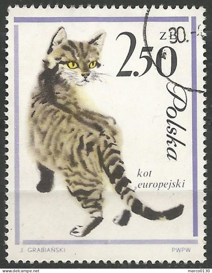 POLOGNE DU N° 1332 AU N° 1341 OBLITERE