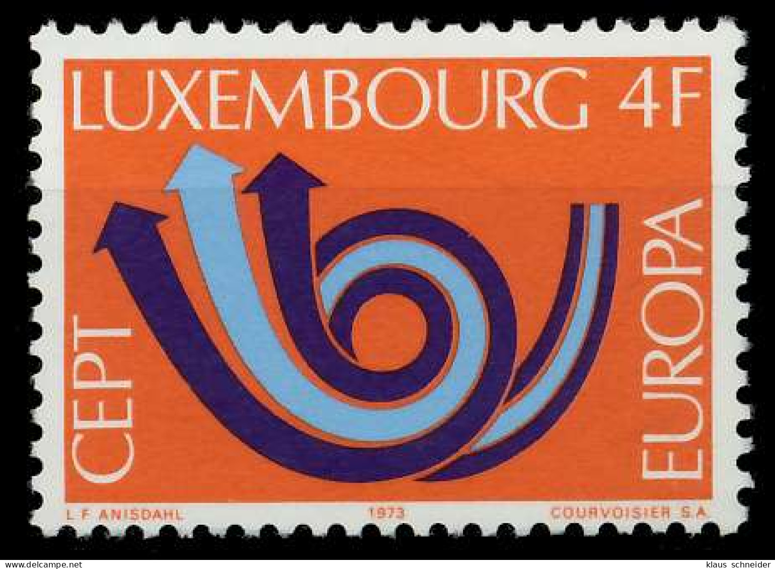 LUXEMBURG 1973 Nr 862 Postfrisch X0405E6 - Ungebraucht