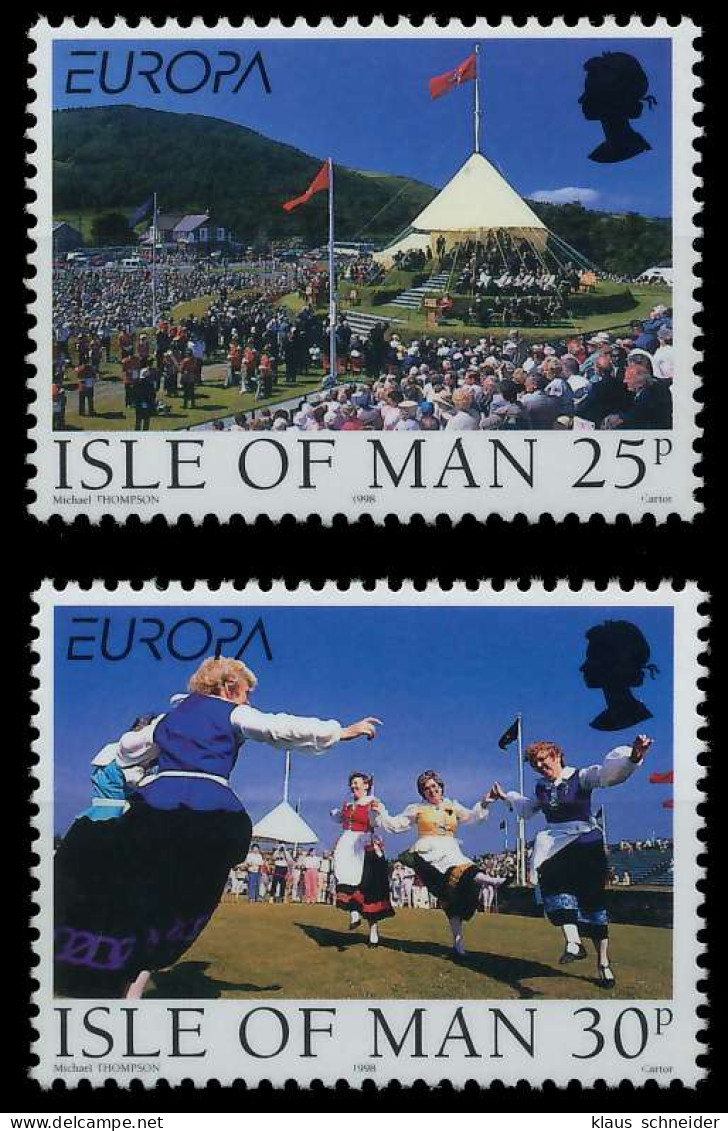 ISLE OF MAN 1998 Nr 778-779 Postfrisch X0B4A62 - Isla De Man