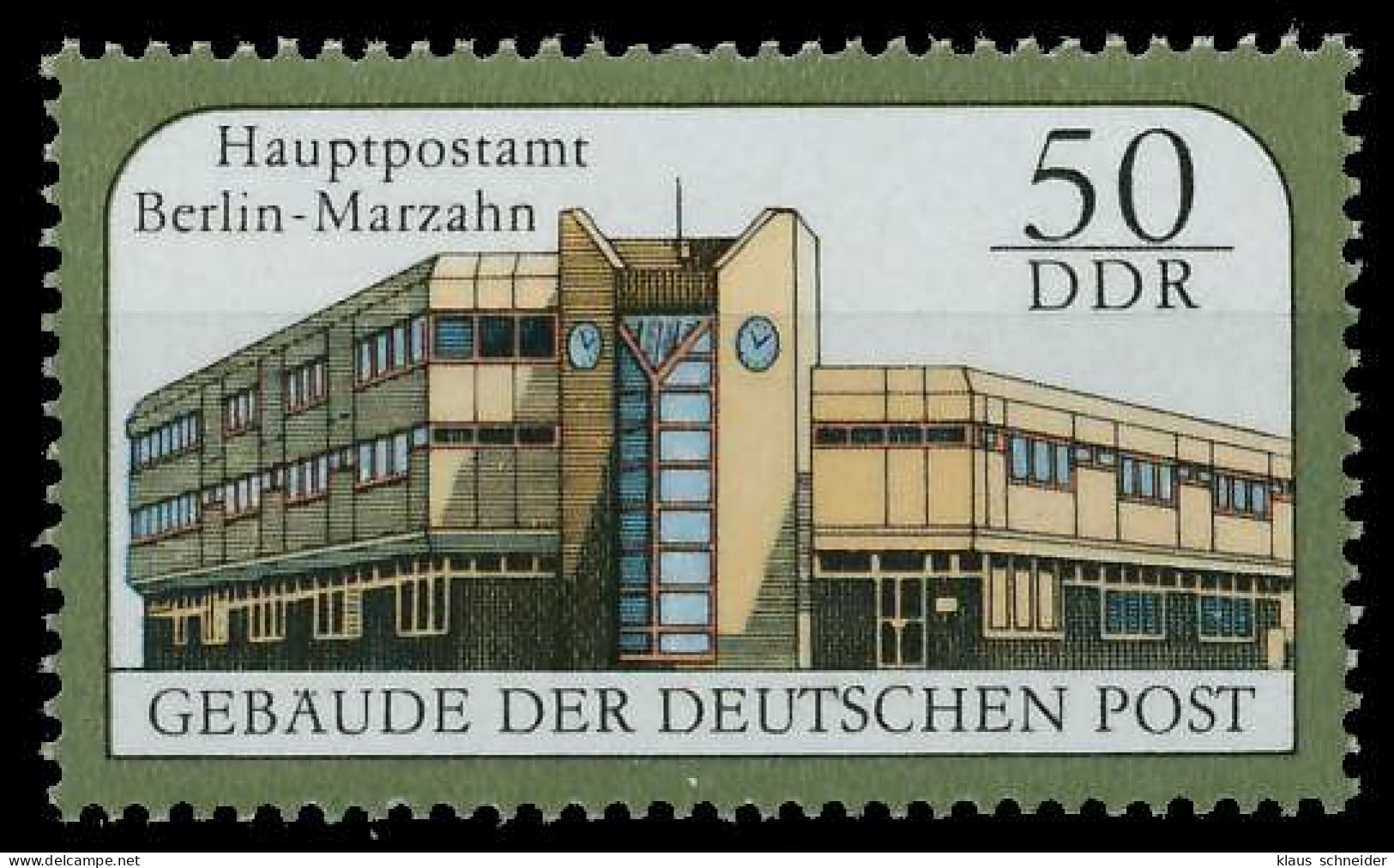 DDR 1988 Nr 3147 Postfrisch SB70082 - Ongebruikt