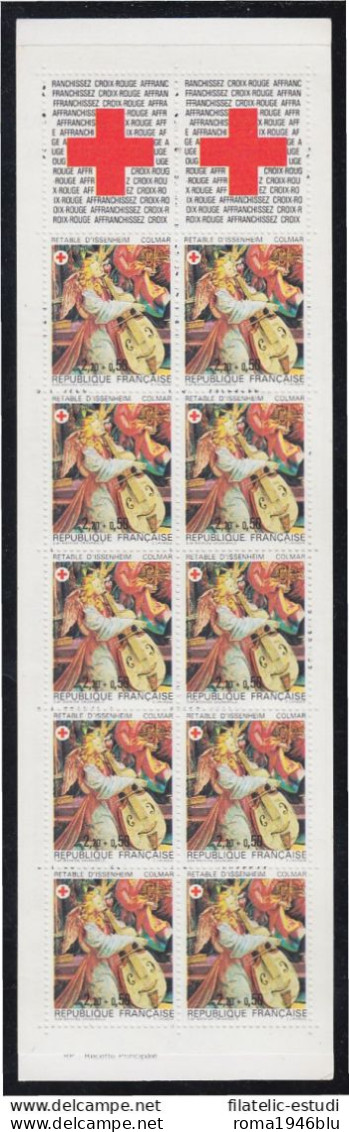 FRANCIA 1988 CARNET CROIX ROUGE COLMAR ** MNH - Rode Kruis