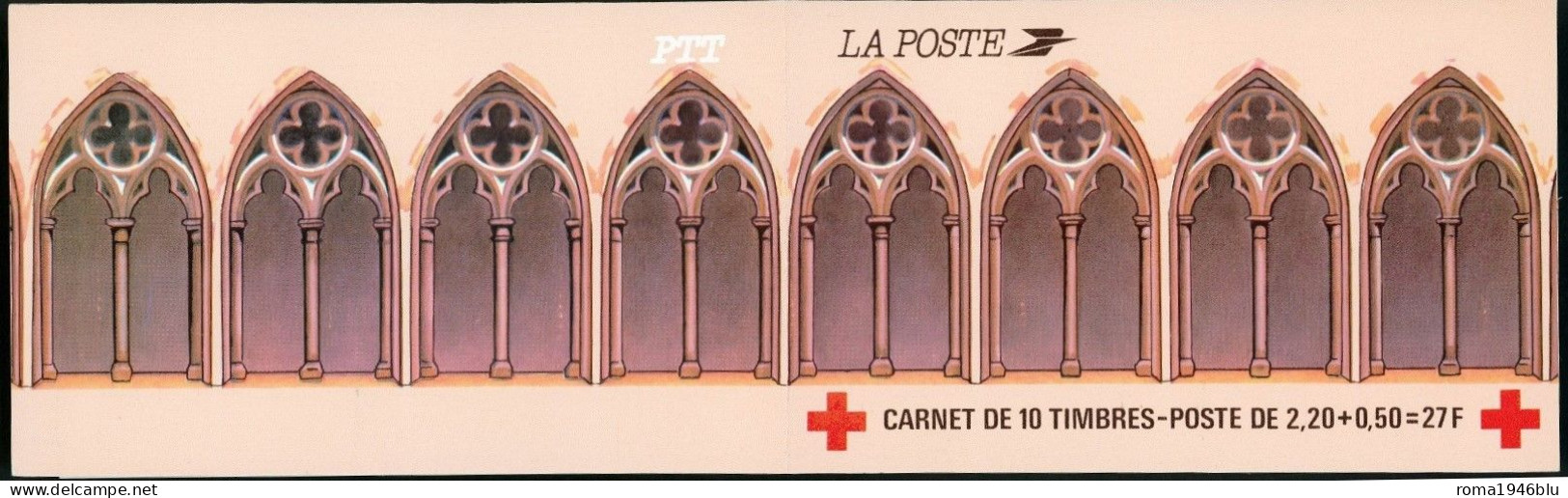 FRANCIA 1988 CARNET CROIX ROUGE COLMAR ** MNH - Red Cross