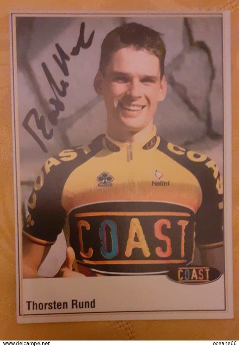 Autographe Thorsten Rund Coast - Cyclisme