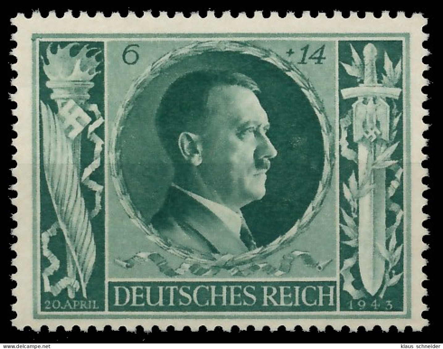 DEUTSCHES REICH 1943 Nr 845 Postfrisch S14532E - Unused Stamps